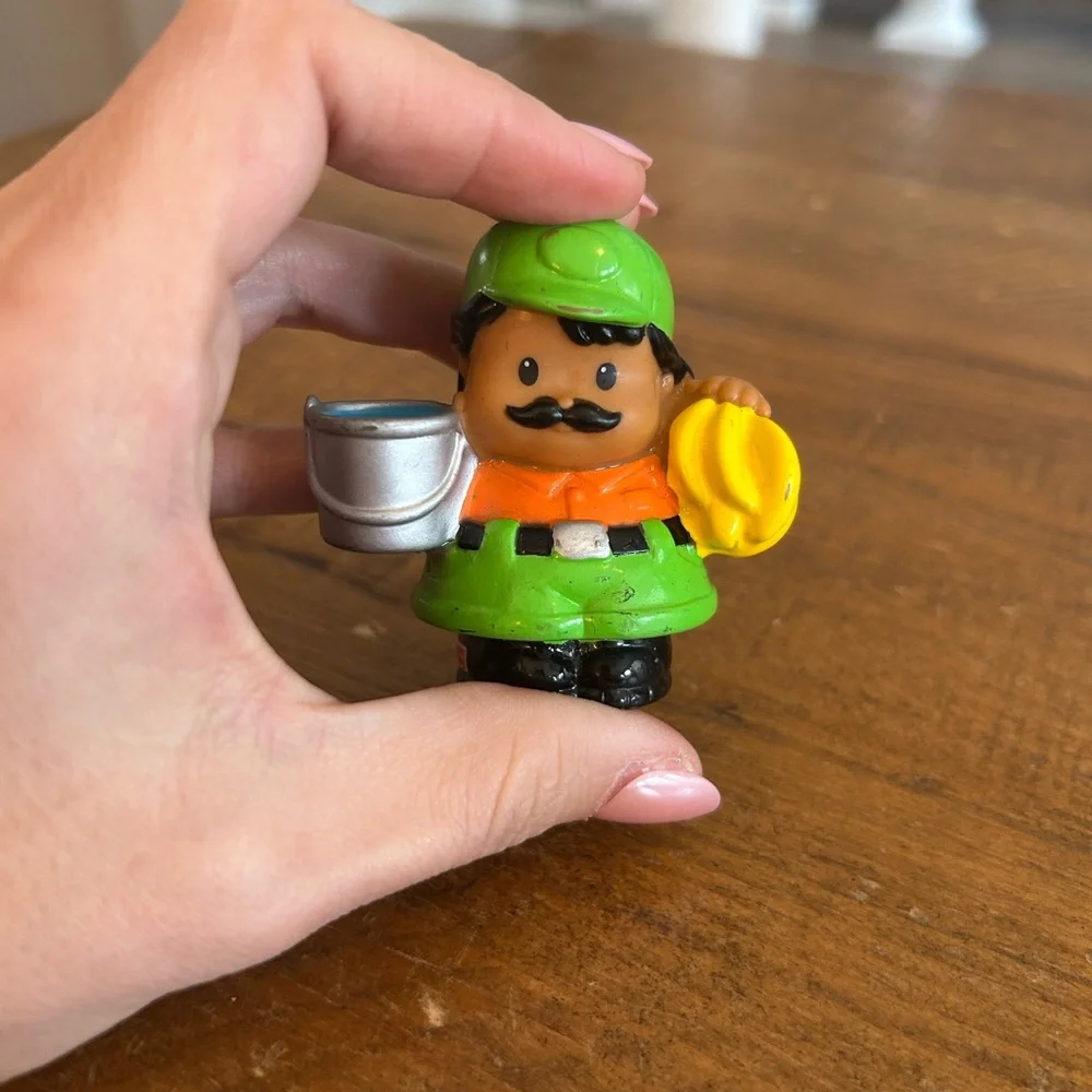 Fisher Price Little People zookeeper as is